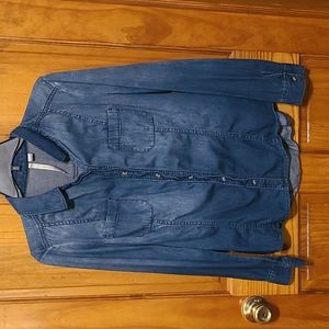 Lauren Conrad Denim Top